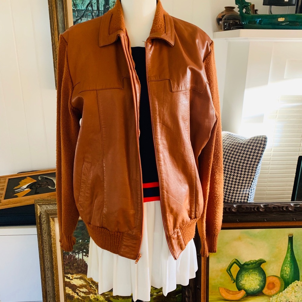 Vintage Buffums California XL Tan Jacket